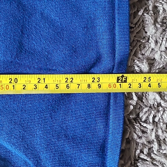 Style & Co xl stretchy blue turtle neck sweater. - Picture 7 of 8